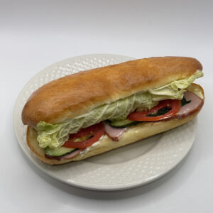 Сандвич с ветчиной и сыром весовой "Валентина"