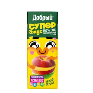 Добрый сок Яблоко-персик 0,2л
