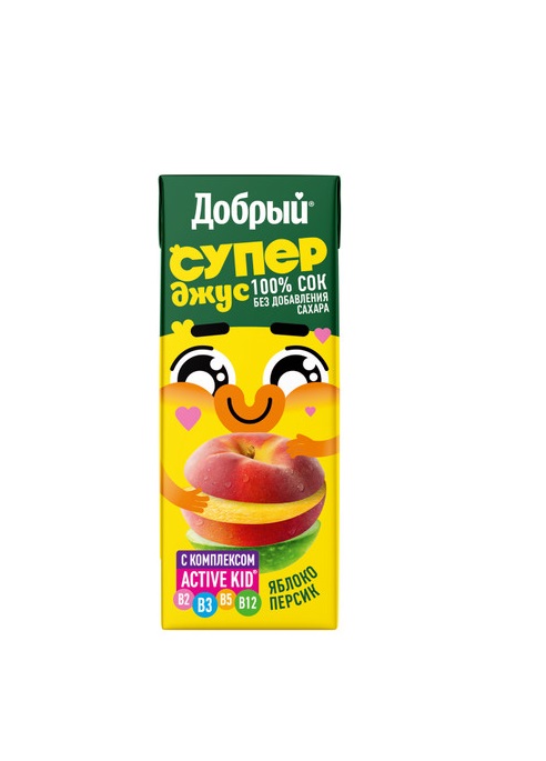 Добрый сок Яблоко-персик 0,2л