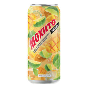 Мохито FRESH напиток ба газир. Манго 0,45л ж/б Очаково