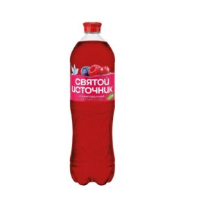 Святой источник с соком Лесные ягоды газир. 1л пб