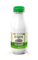 БЗМЖ Кефир 1% 290гр Кавказский долгожитель