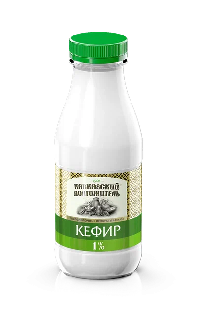 БЗМЖ Кефир 1% 290гр Кавказский долгожитель