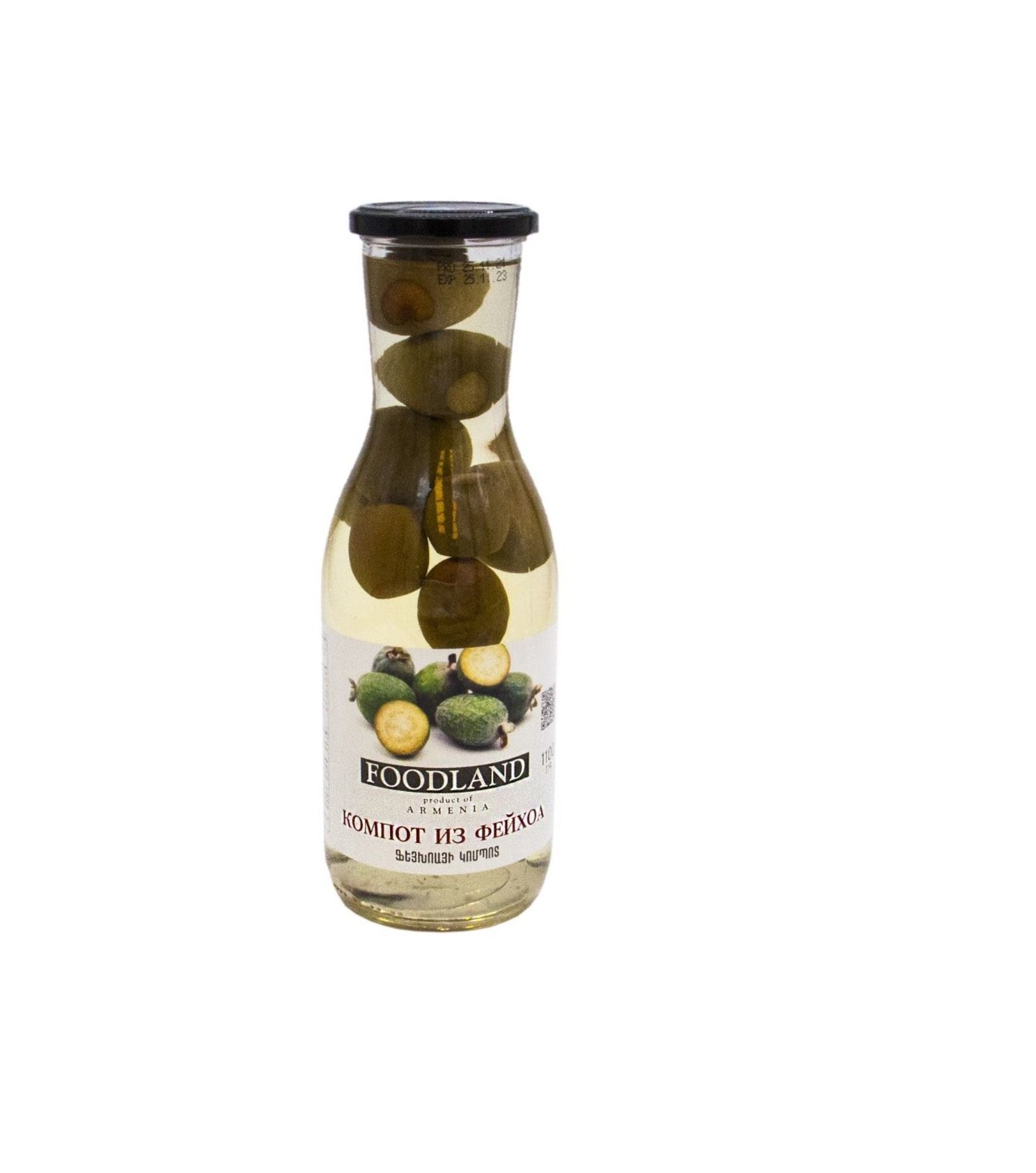 FOODLAND компот из фейхоа 1100гр с/б