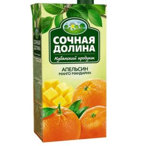 Сочная долина сок Апельсинмангомандарин 1,93л