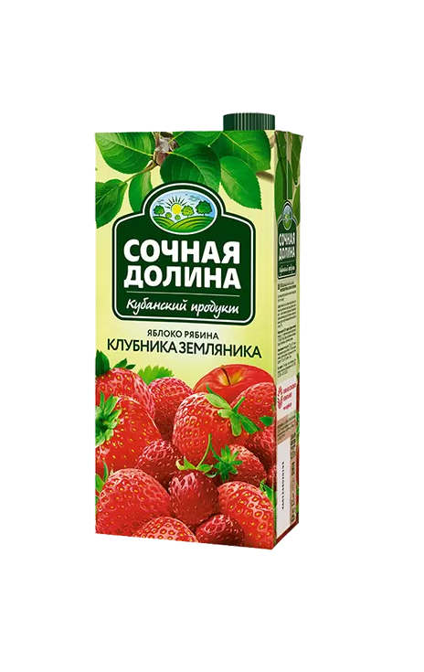 Сочная долина сок Ягоды и фрукты 0,95л