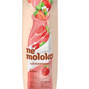 БЗМЖ Не молоко Клубничное 1л