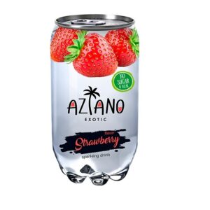 Aziano Exotic Strawberry напиток ба газир. 350мл