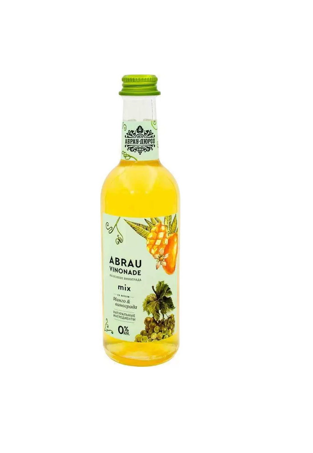 ABRAU VINONAD напиток ба газир. со вкусом манго и винограда 0,375л сб