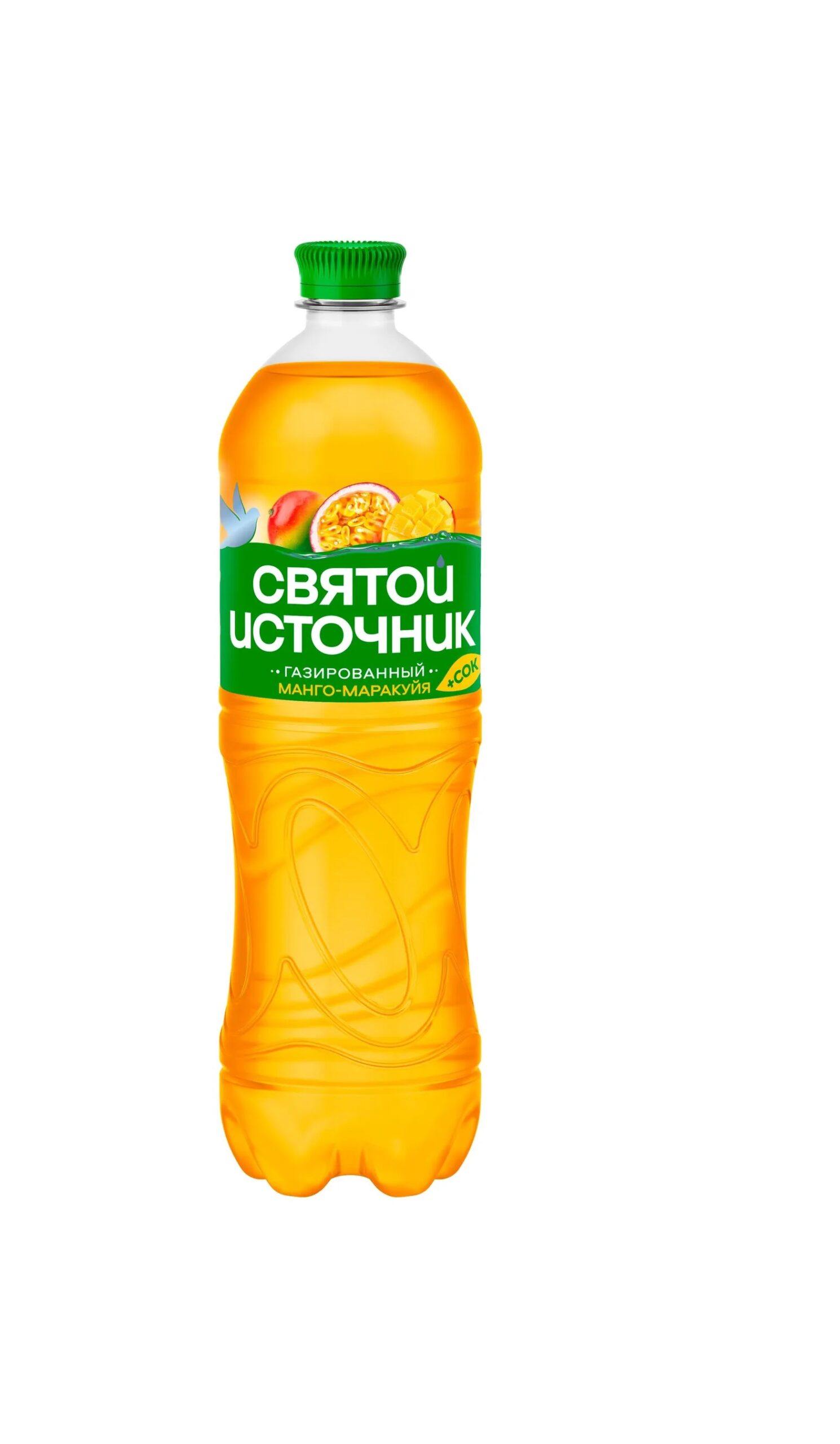 Святой источник с соком манго-маракуйя 1л пэт