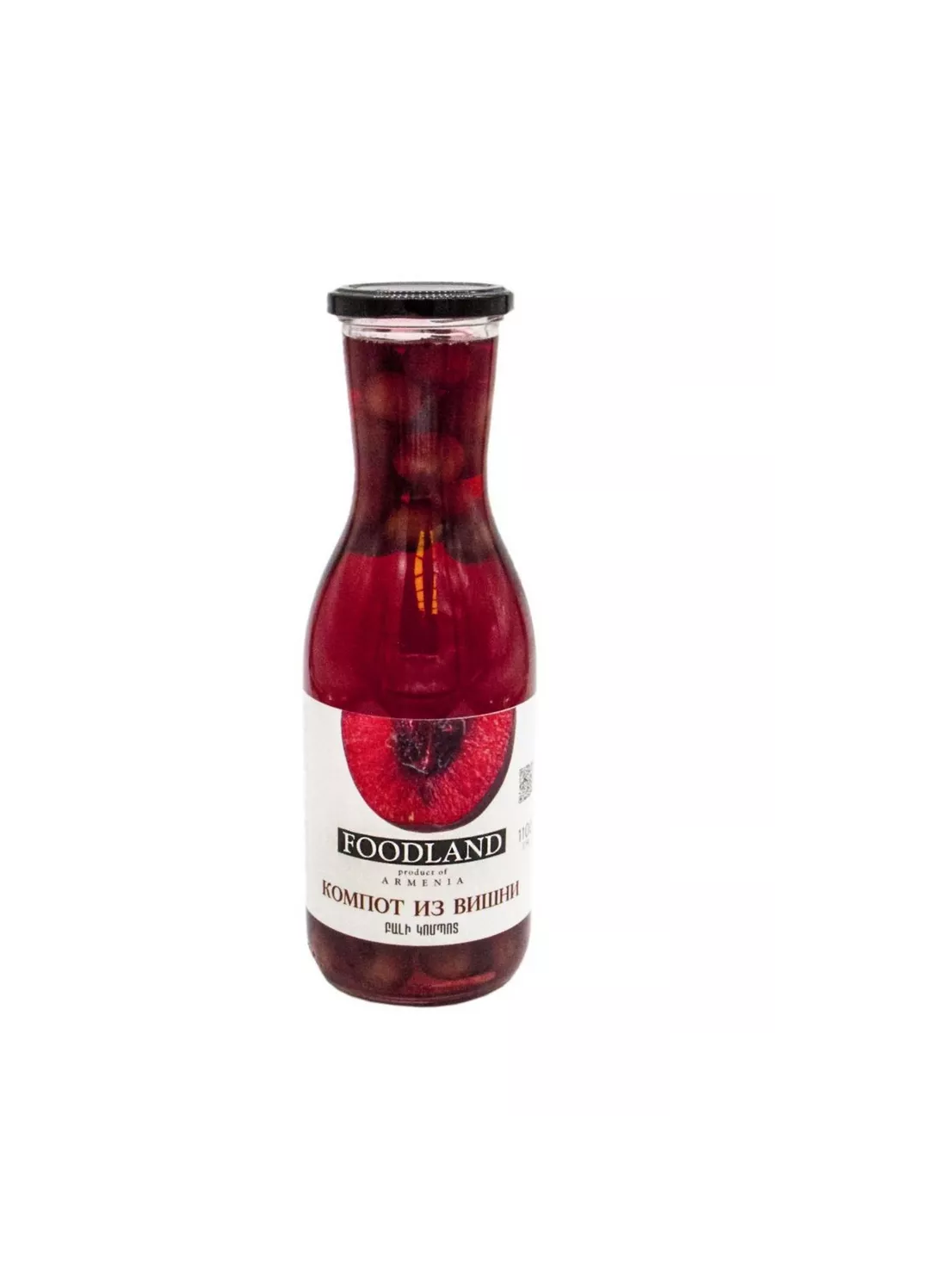 FOODLAND компот из вишни с/б 1100гр