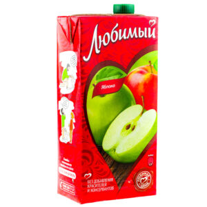 Любимый сок Яблоко 1,93л