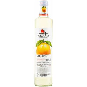 ASCANIA лимон напиток ба газир. 0,5л с/б