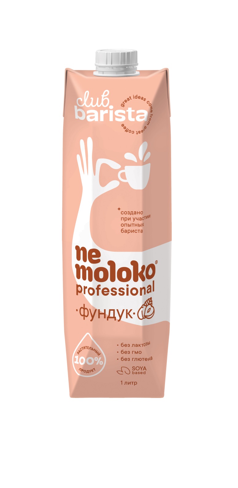 БЗМЖ Не молоко Бариста фундук 1л