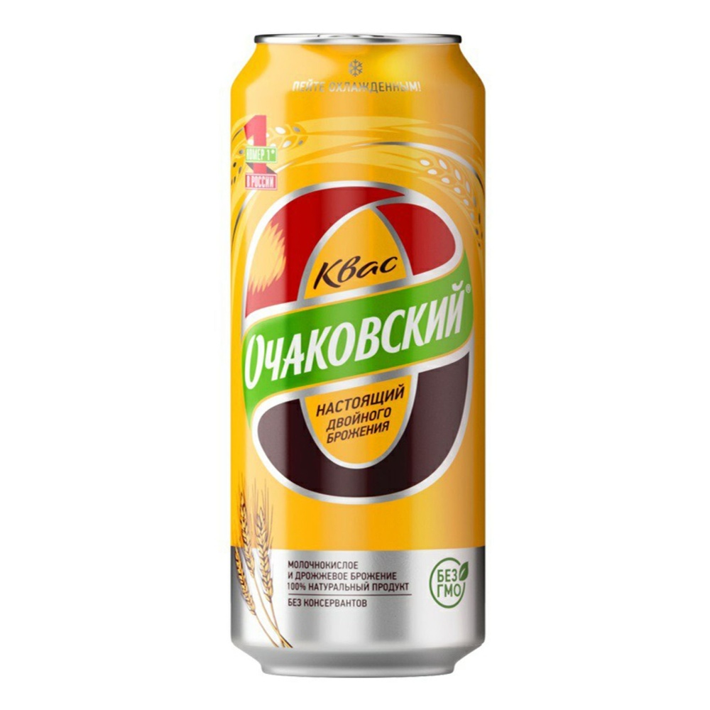 Квас Очаковский 0,45л ж/б