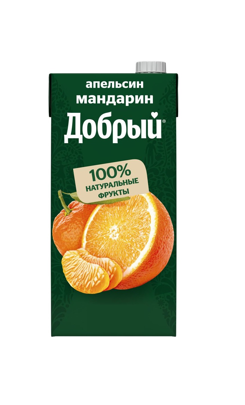 Добрый сок Апельсин-Мандарин 2л