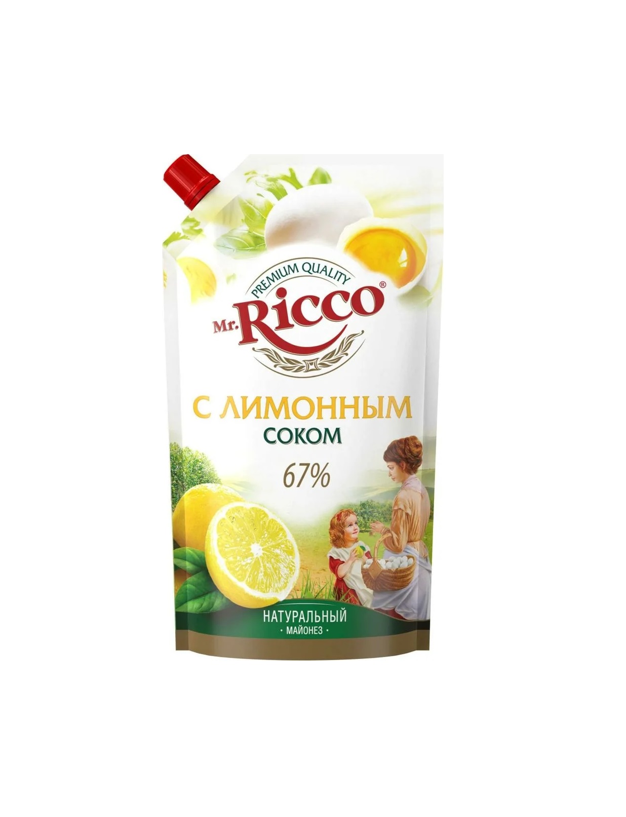 Майонез с лимонным соком 375гр д/п Mr.Ricco