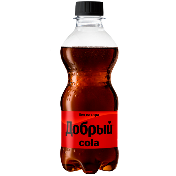 Добрый Кола без сахара 0,3л пэт