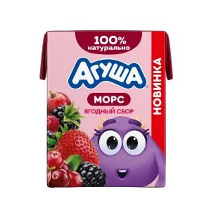 Агуша морс ягодный сбор 200мл т/п