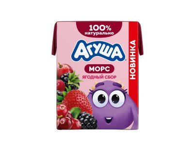 Агуша морс ягодный сбор 200мл т/п