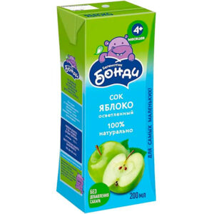 Бонди сок Яблоко 0,2л