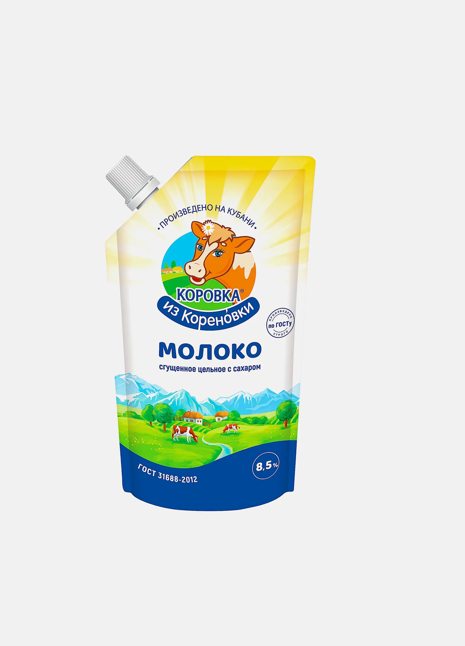 БЗМЖ Молоко цельное сгущенное 270г му Коровка из Кореновки