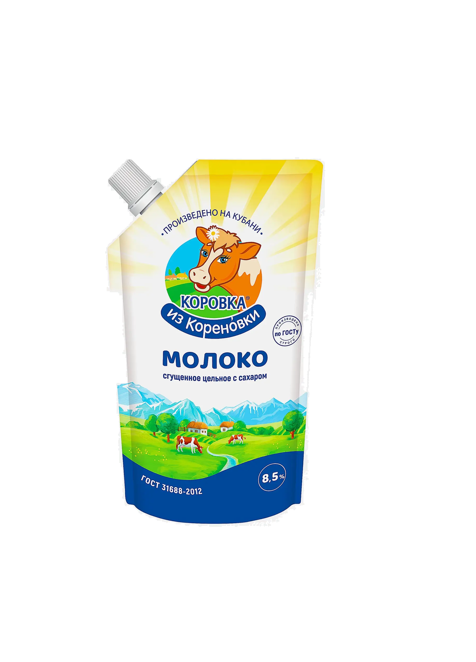 БЗМЖ Молоко цельное сгущенное 270г му Коровка из Кореновки