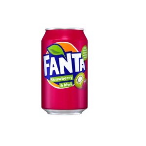 Fanta strawberry kiwi напиток безалкогольныйгазированный 0,33л ж/б