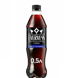 EVERVESS Cola без сахара напиток ба газир. 0,5л пб