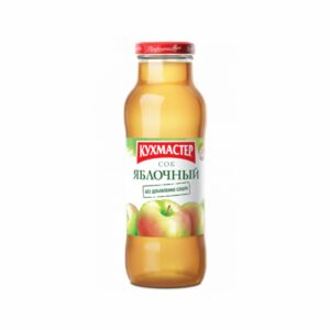 Кухмастер сок яблочный 0,68л с/б