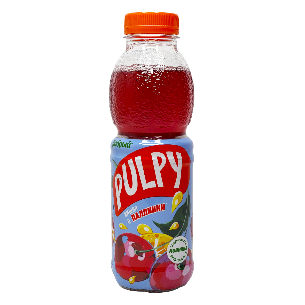 Добрый PULPY сок вишня и палпинки 0,45мл