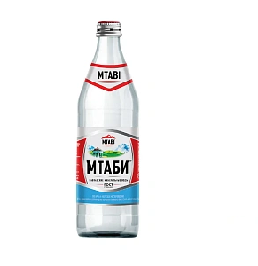 Мтаби  вода газированная 0,45л с/б