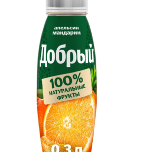 Добрый сок Апельсин-мандарин 0,3л пэт
