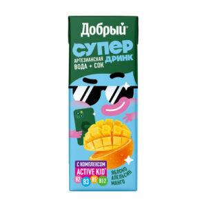 Добрый напиток с/с ябл-апел-манго 0,2л