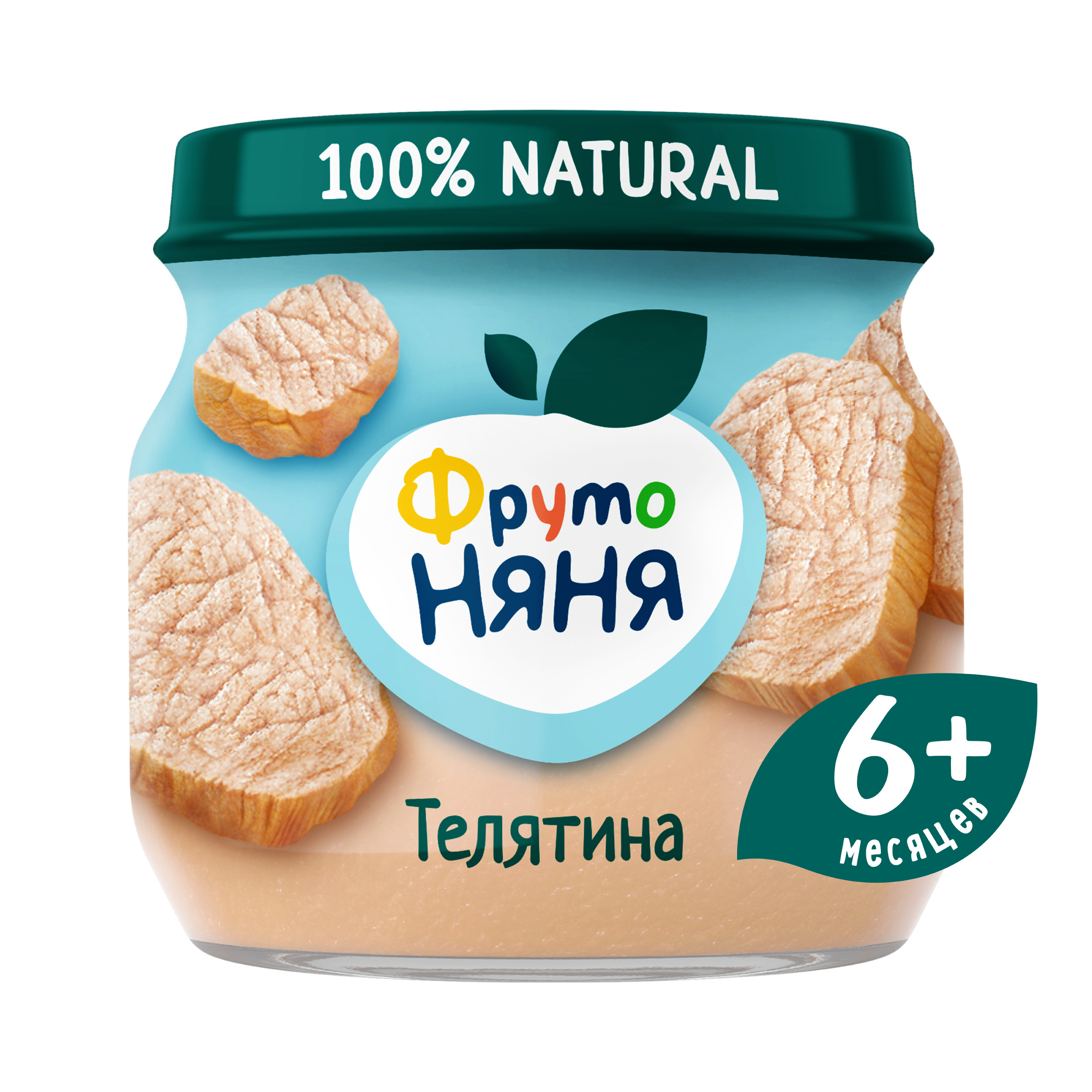 Пюре Фруто Няня Телятина 80г
