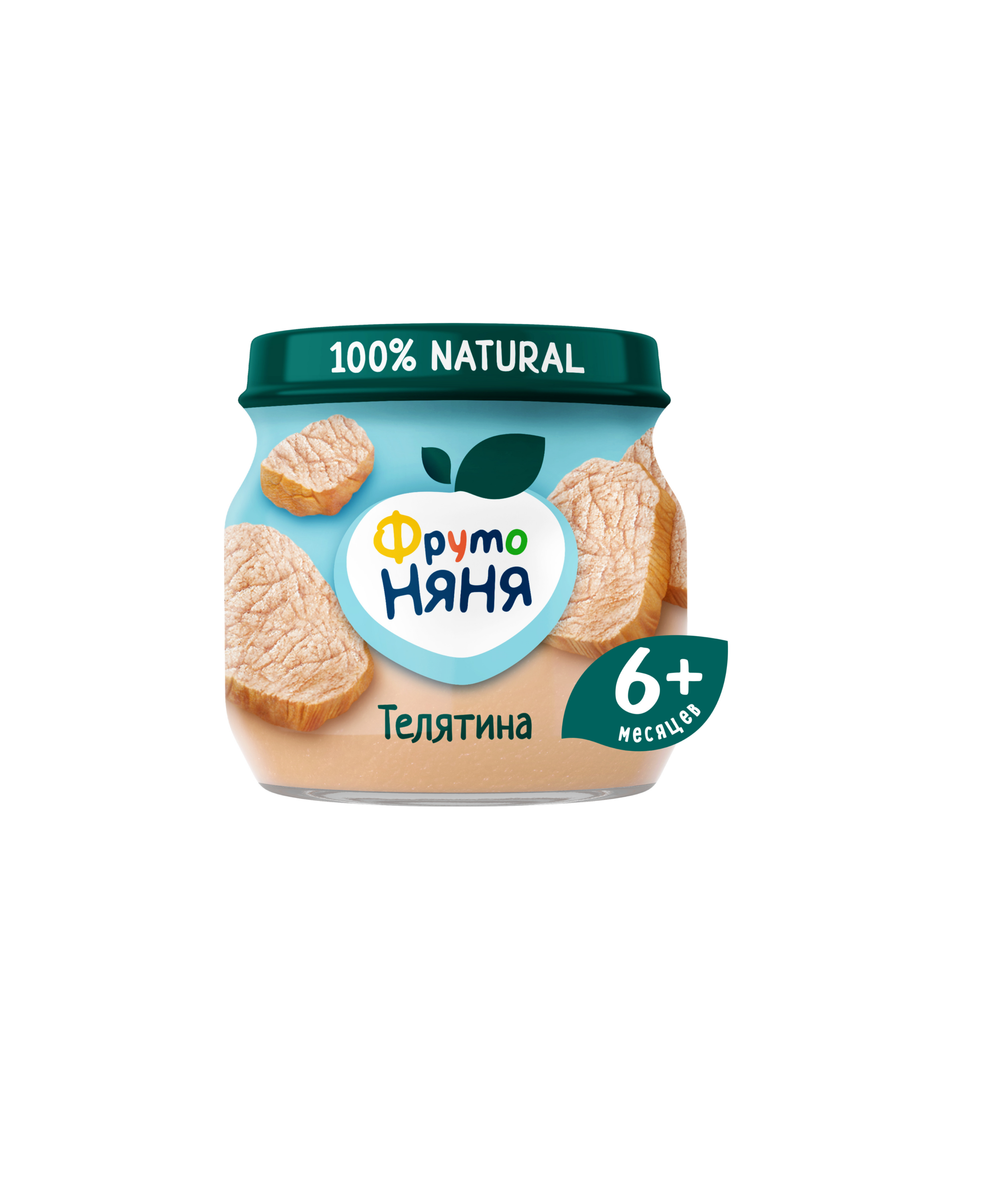 Пюре Фруто Няня Телятина 80г