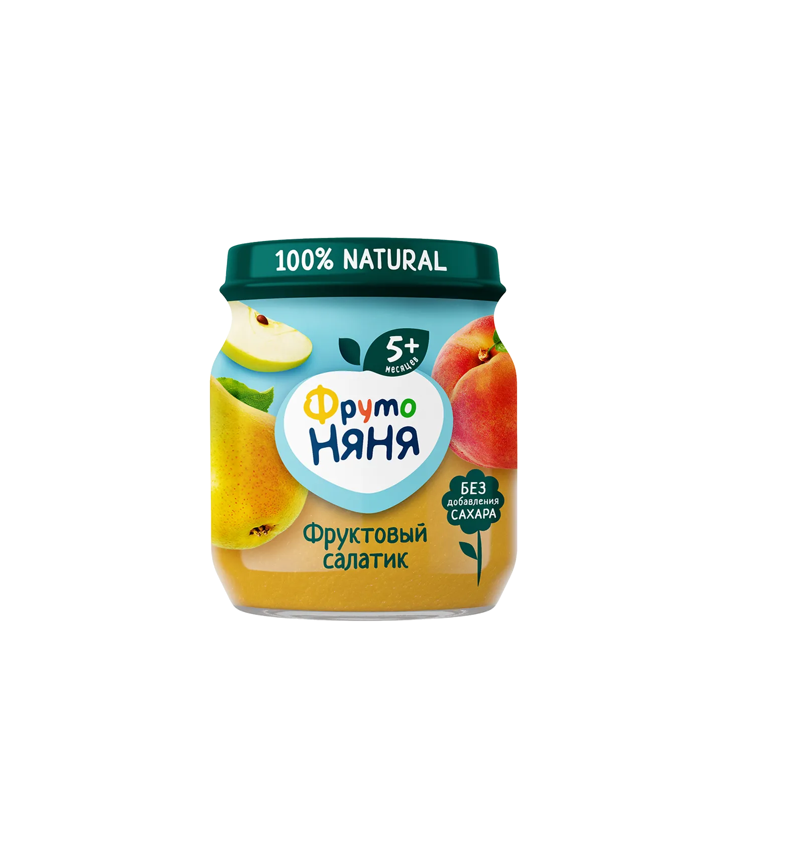 Фруто Няня пюре фруктовый салатик 100г