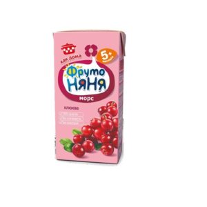 Фруто Няня морс из Клюквы 0,2л
