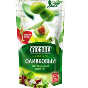 Майонез оливковый 400г Слобода