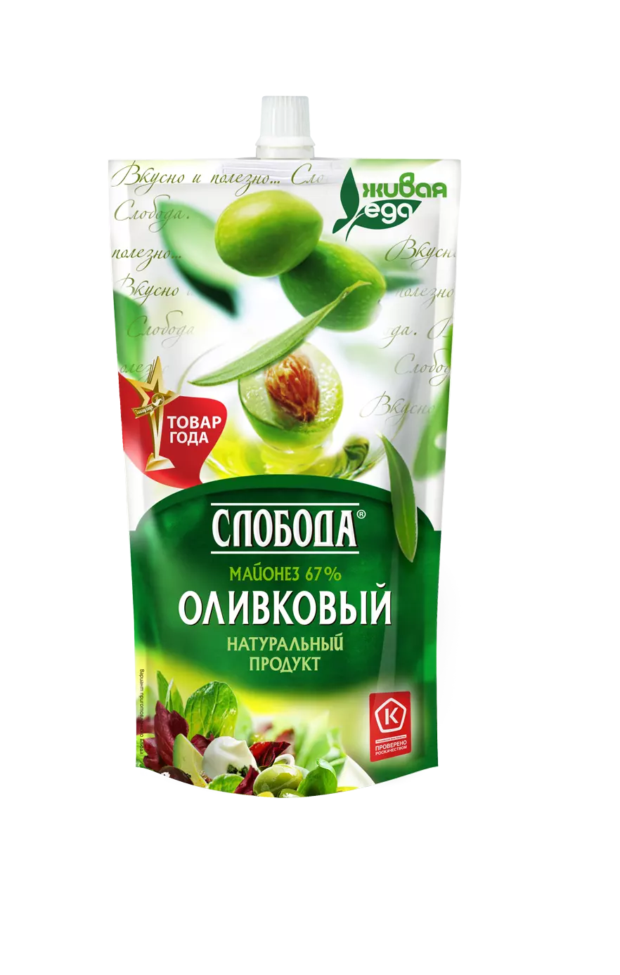 Майонез оливковый 400г Слобода