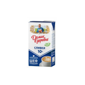 БЗМЖ Сливки 10% 470г Домик в деревне