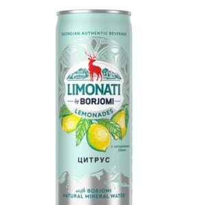 Borjomi Грузинский лимонад Цитрус 0,33л ж/б
