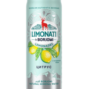Borjomi Грузинский лимонад Цитрус 0,33л ж/б