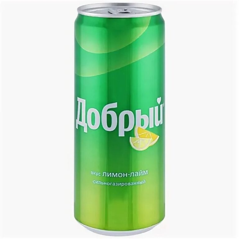 Добрый Лимон-Лайм с/г 0,33л ж/б