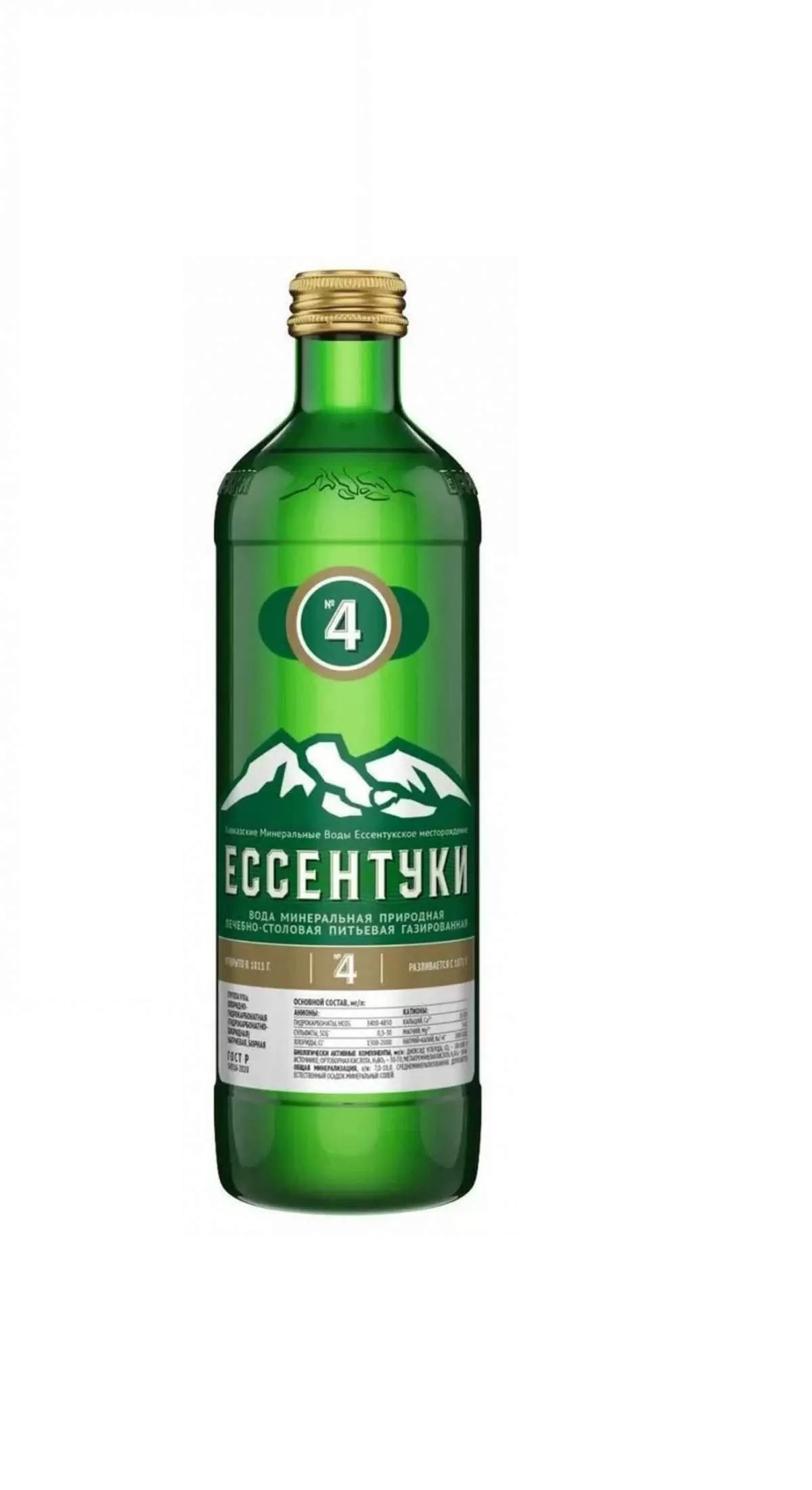 Ессентуки мин. вода №4 0,5л сб