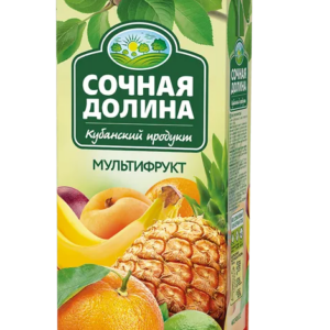 Сочная долина сок Мультифрукт 1,93л