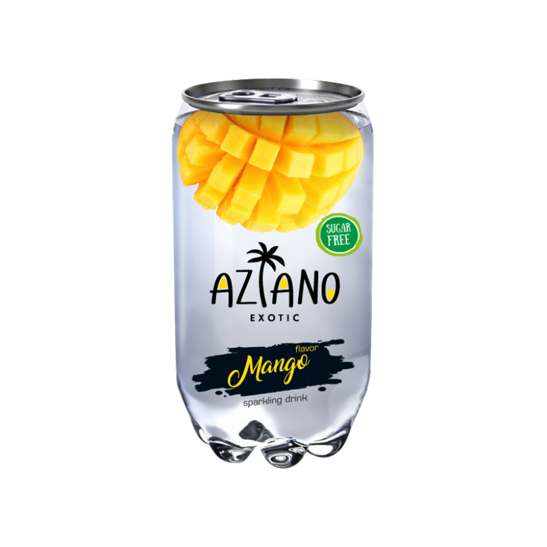 Aziano Exotic Mango напиток ба газир. 350мл. пб