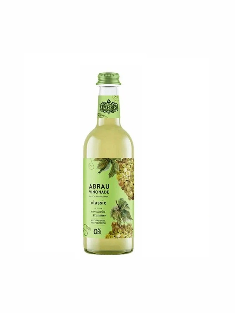 ABRAU VINONAD напиток ба газир. со вкусом винограда Traminer 0,375л сб