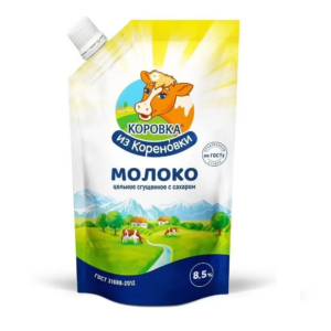 БЗМЖ Молоко сгущенное с сахаром 650гр Кореновкое