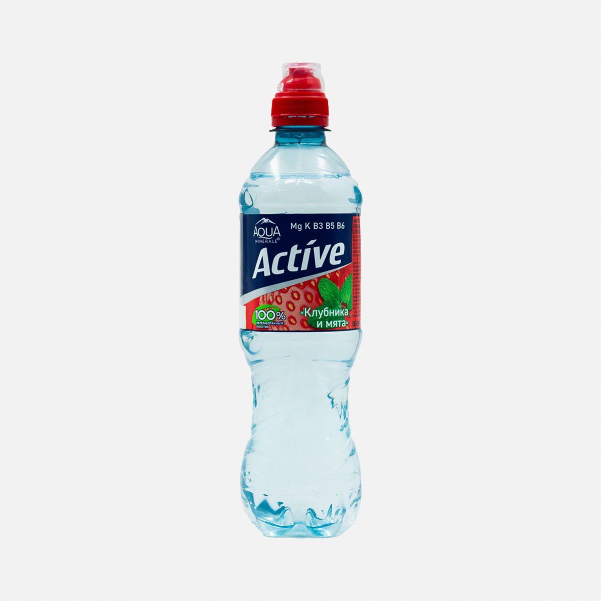 AQUA MINERALE клубника-мята 0,5л